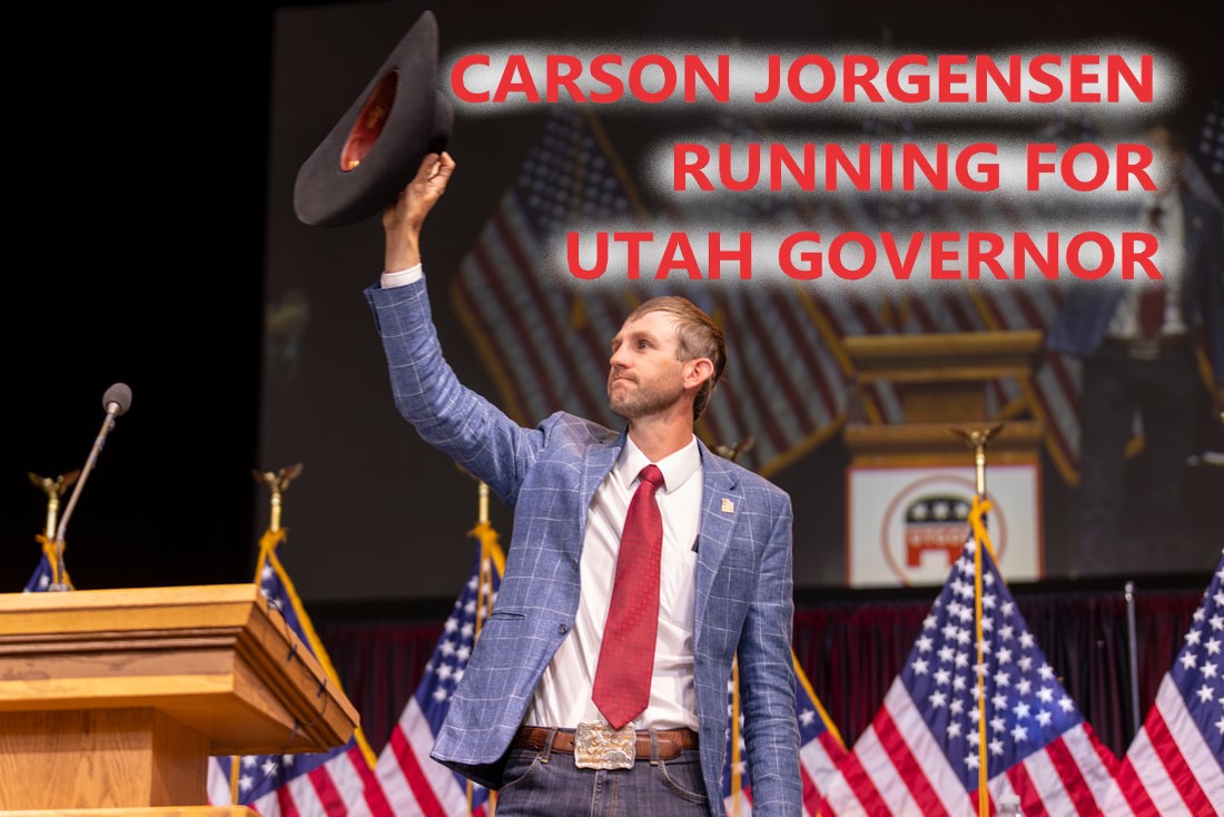 Carson Jorgensen running for Utah Governor