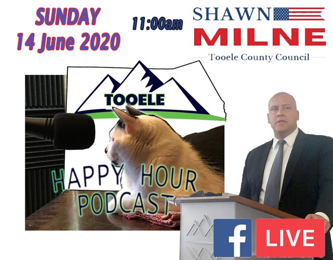 Interview with Shawn Milne Tooele County Commissioner 6-14-20