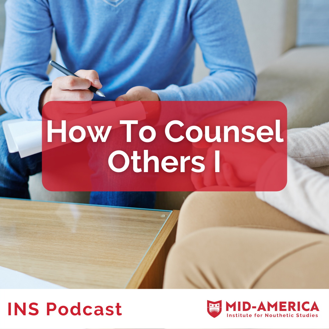 How To Counsel Others I