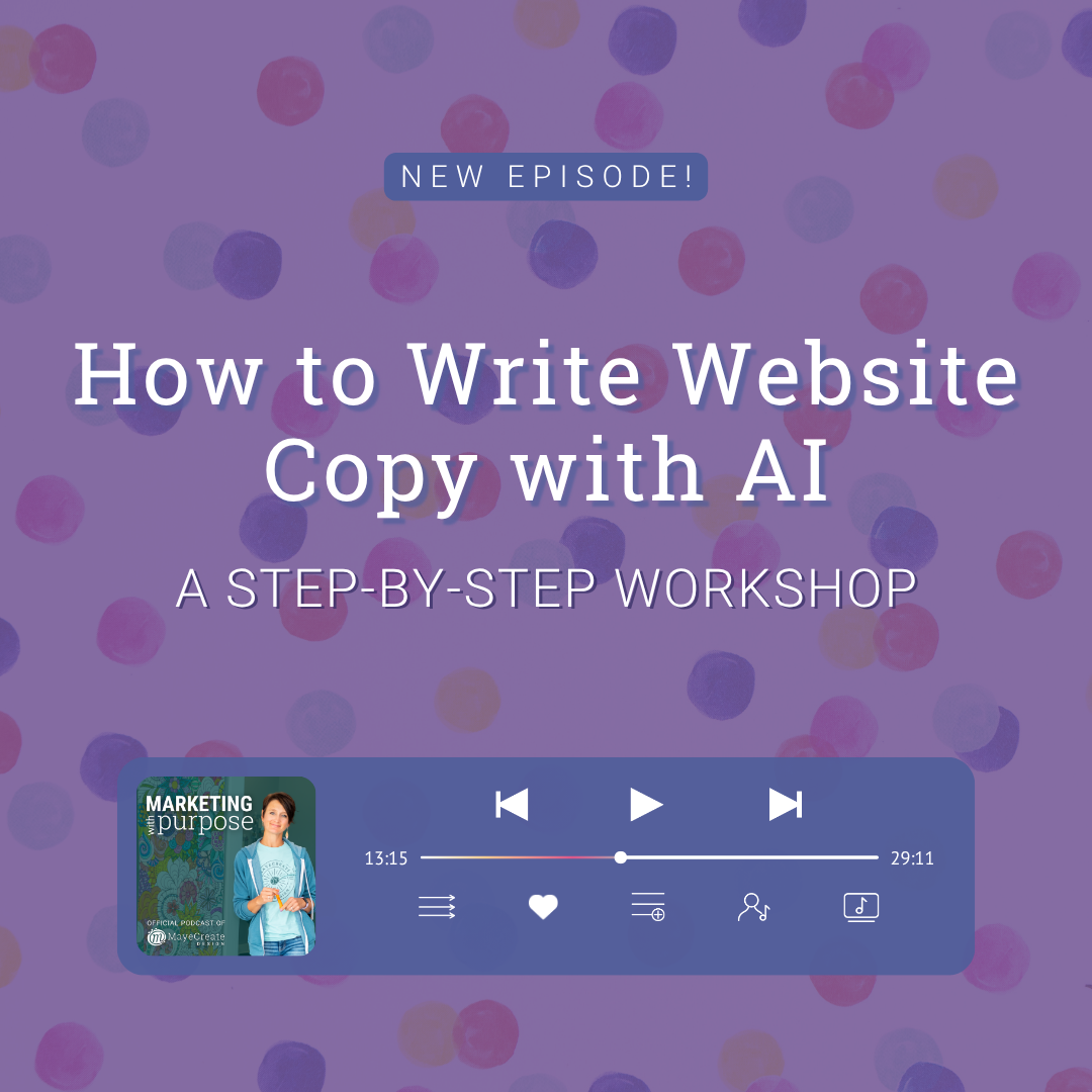 How to Write Website Copy with AI - A Step-by-Step Workshop