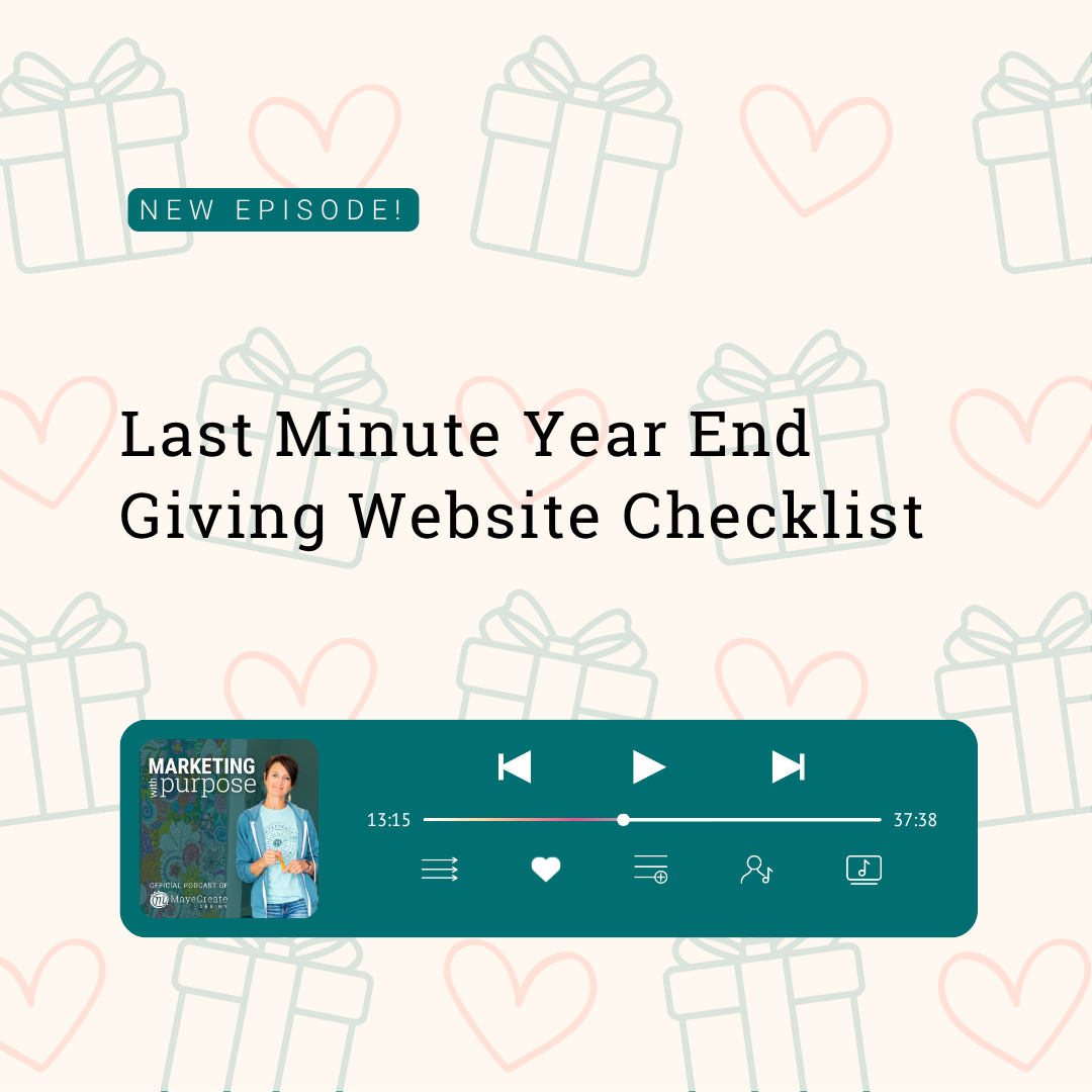 Last-Minute Nonprofit Year-End Giving Website Checklist Last-Minute Nonprofit Year-End Giving Website Checklist