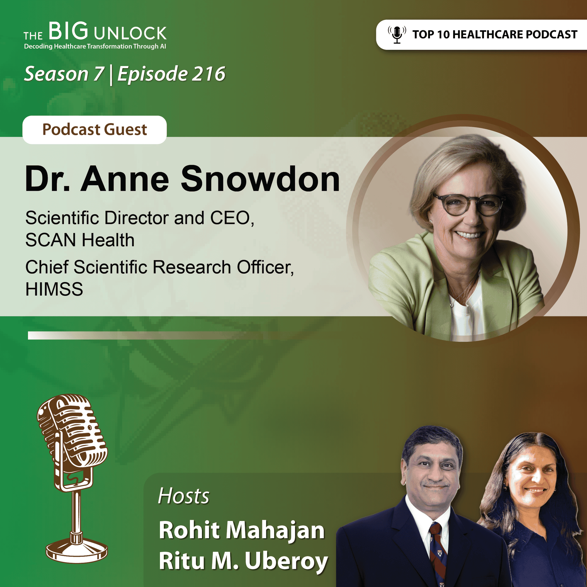 Episode 216 - The Future of Healthcare Lies in Connected, Evidence-Based Systems