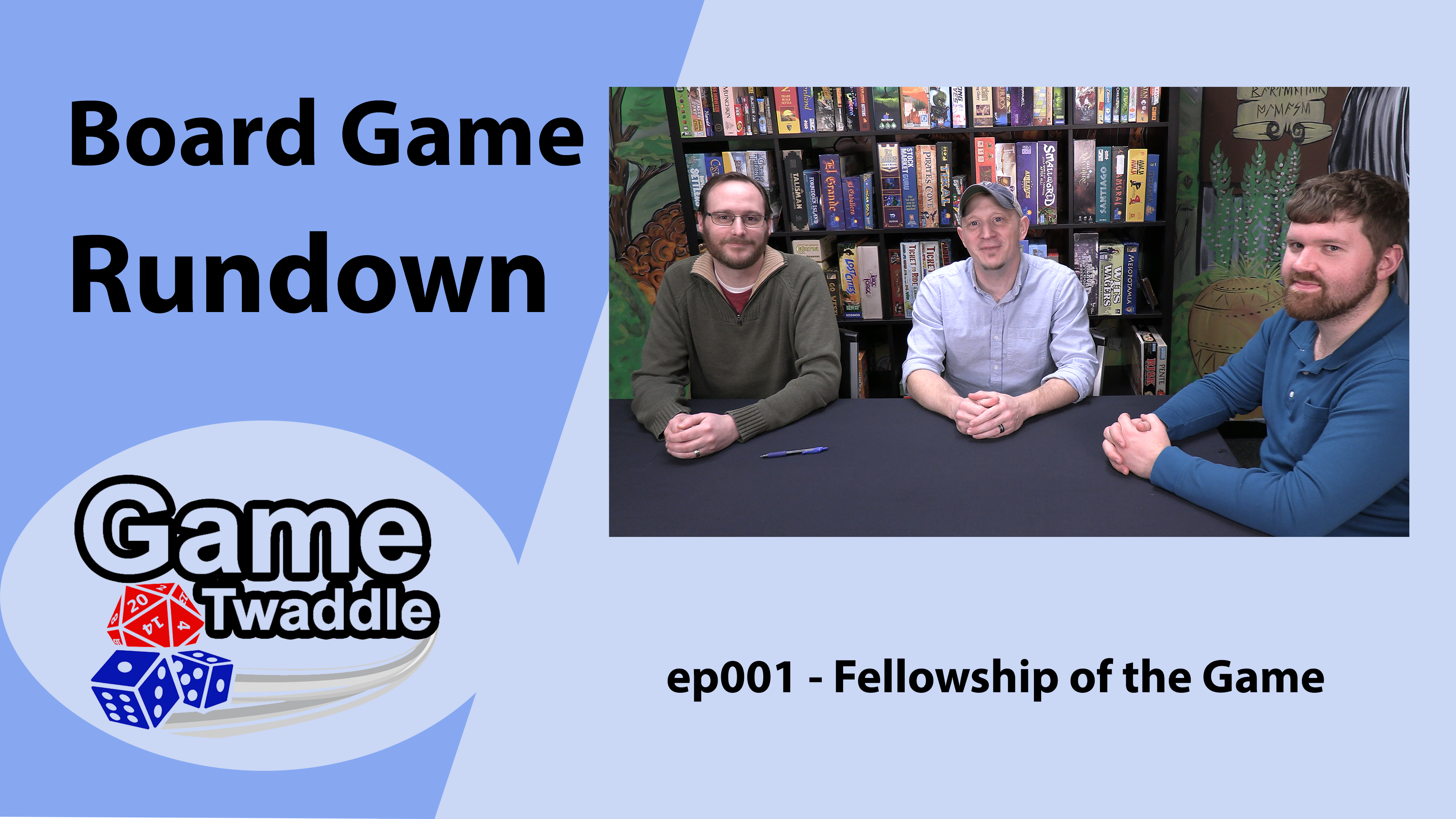 Board Game Rundown ep001 – The Fellowship of the Game