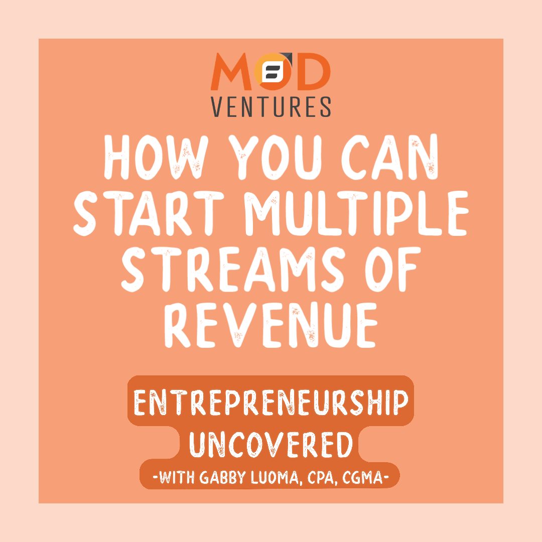 How You Can Start Multiple Streams of Revenue