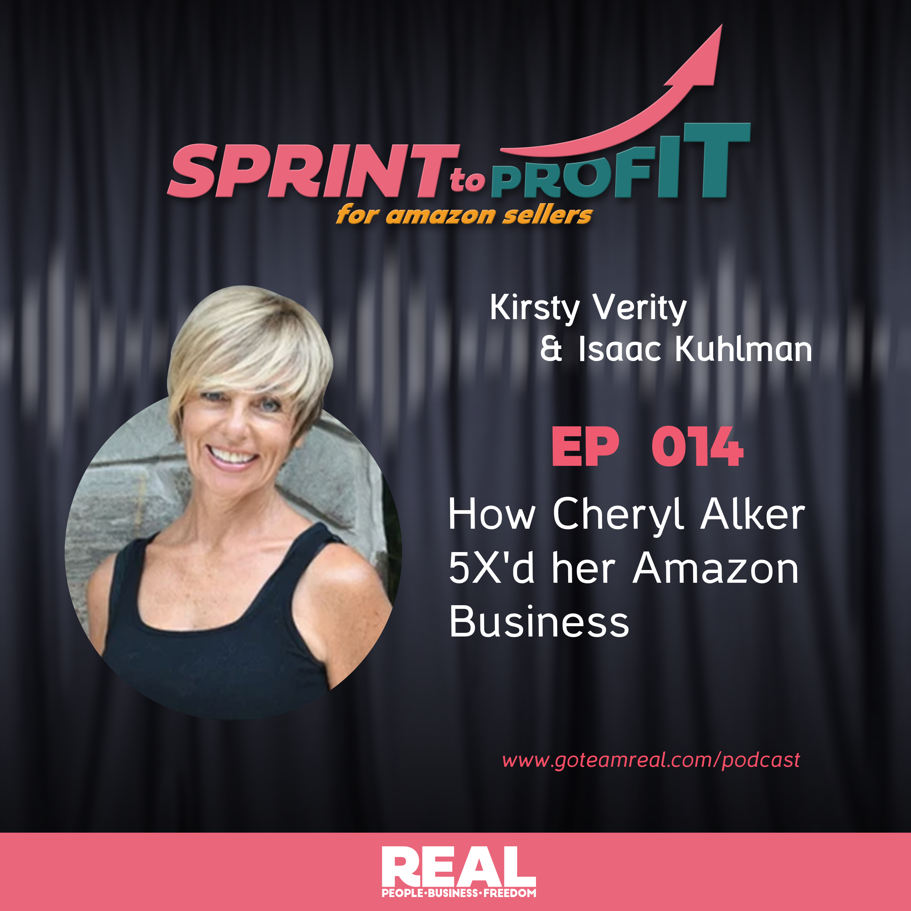 Ep.14 REAL Seller Interview: How a British Bulldog Mentality Helped Create 5x Growth in Her Amazon Business with Cheryl Alker