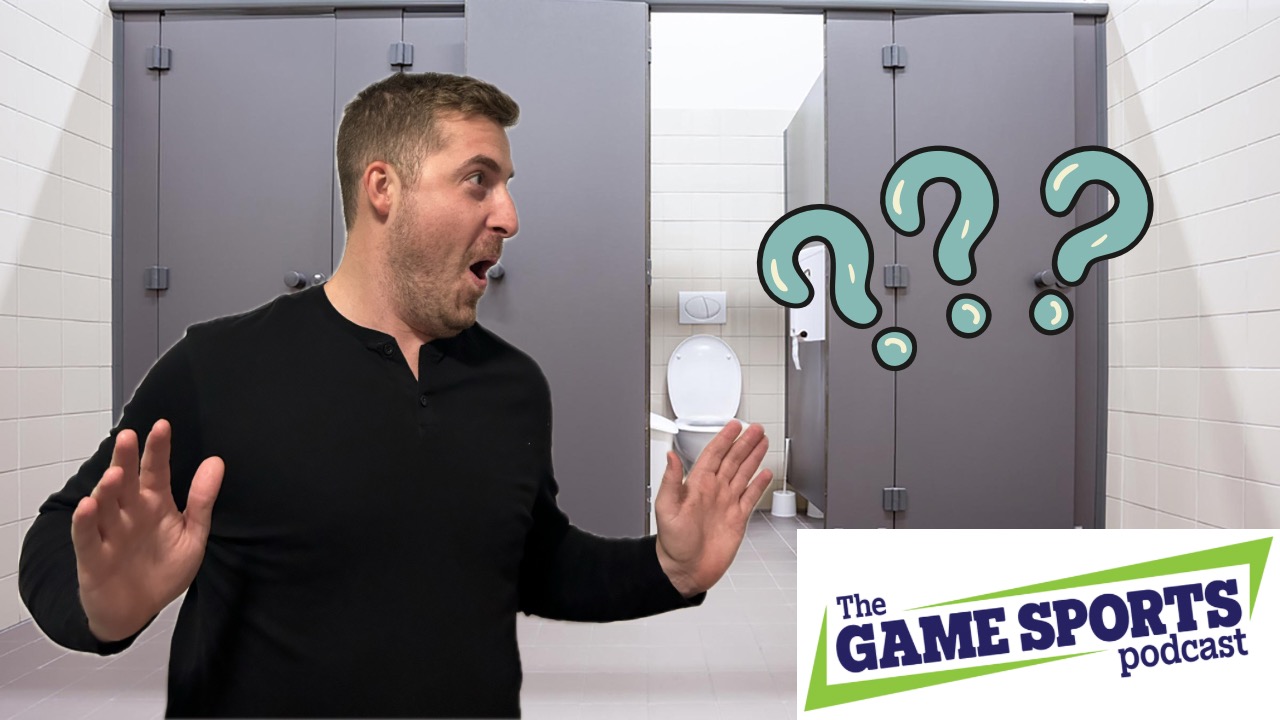 Which NHL player did I meet in the bathroom? | The Game Sports Podcast