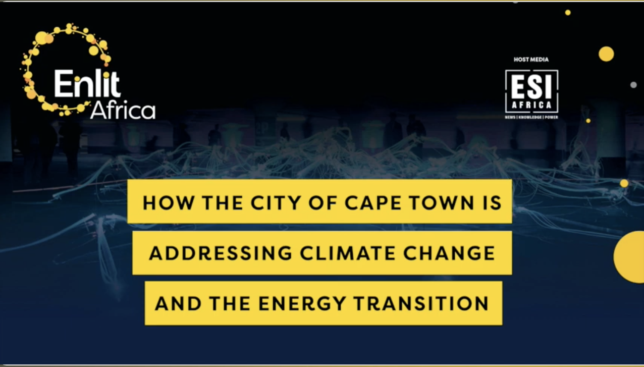 Enlit Africa: How the City of Cape Town is addressing climate change