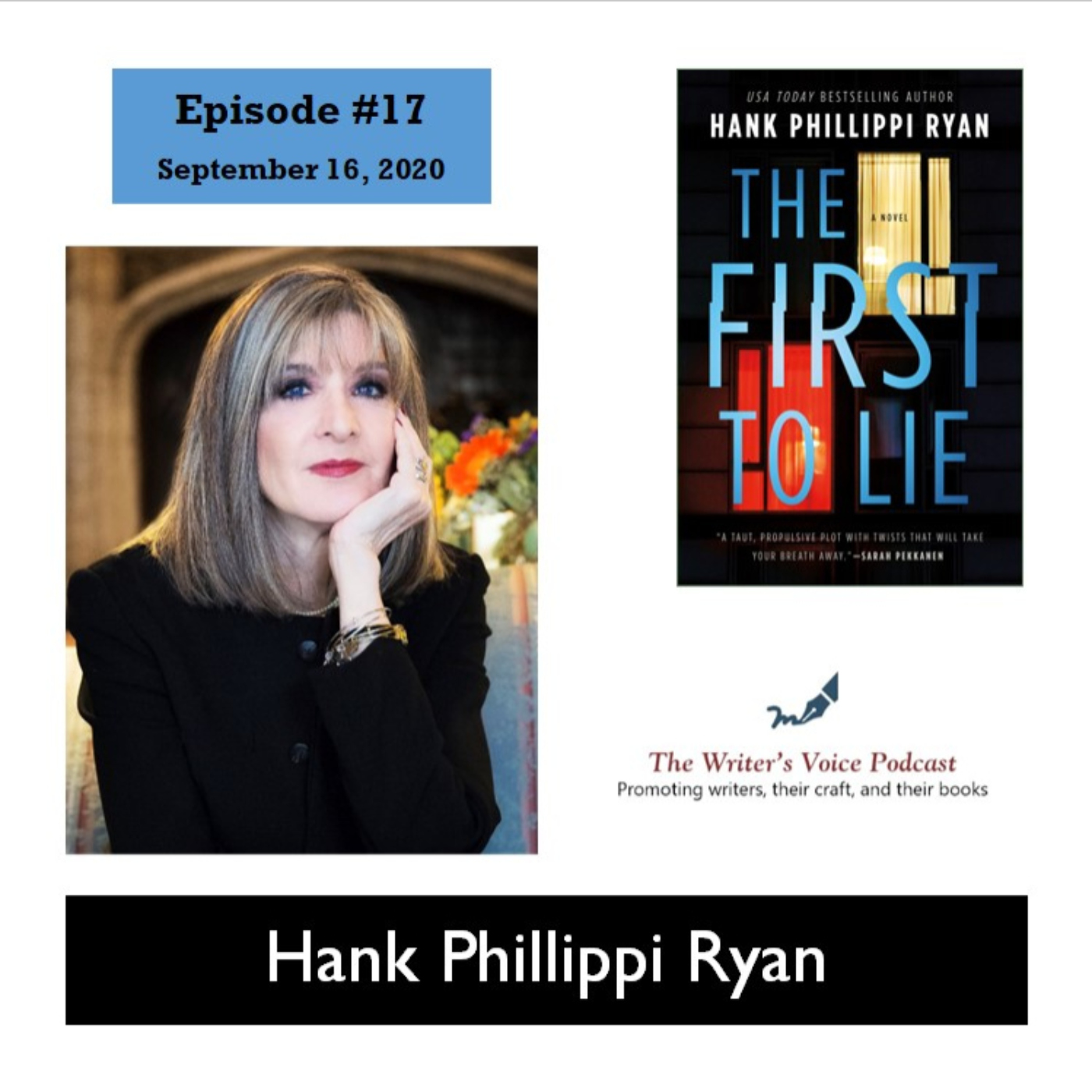 Episode 17: Hank Phillippi Ryan