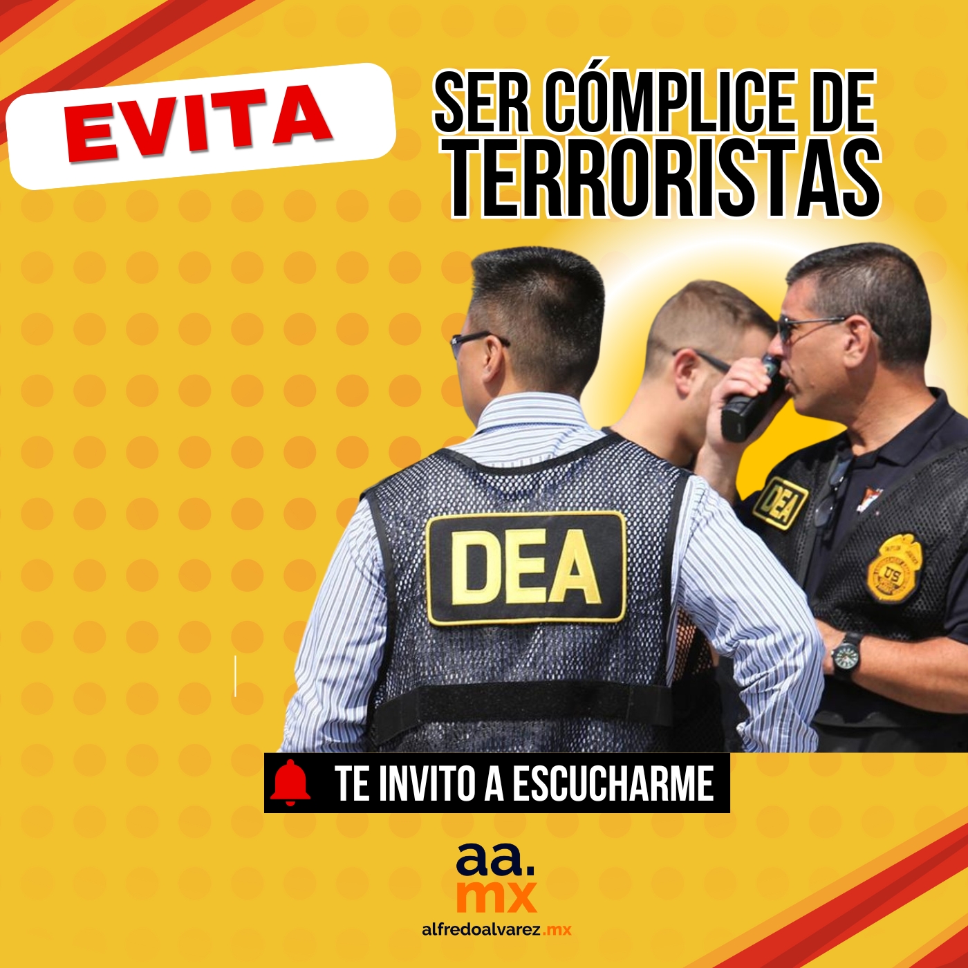Evita ser terrorista sin darte cuenta; es un riesgo real