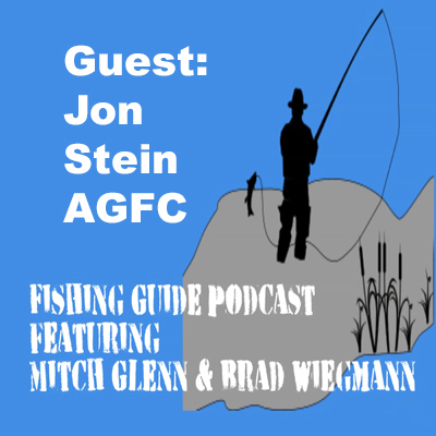 Fisheries Biologist Jon Stein with AGFC talks about the