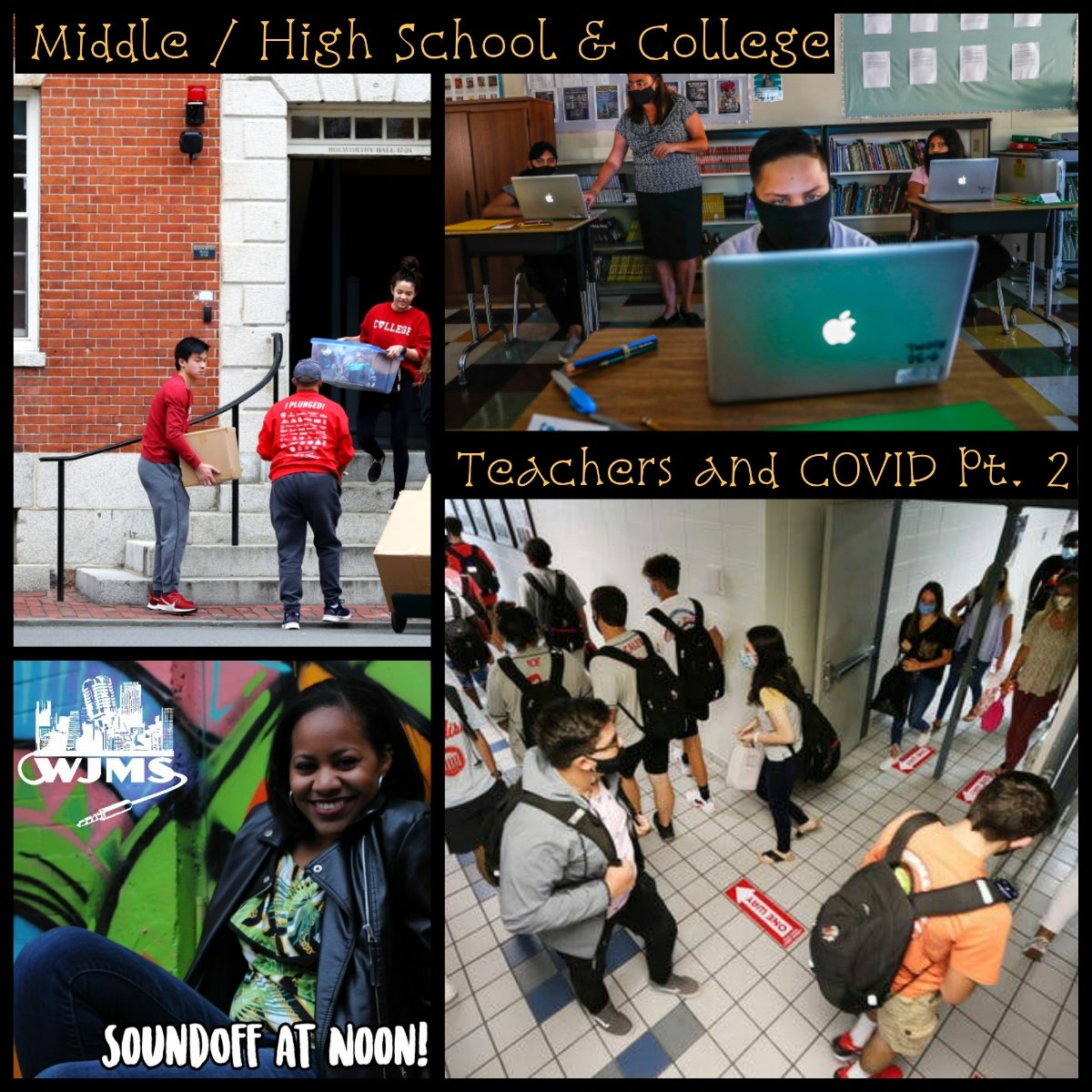 Ep 137 Pt. 2 - Teachers and Covid (Middle and High School and College)