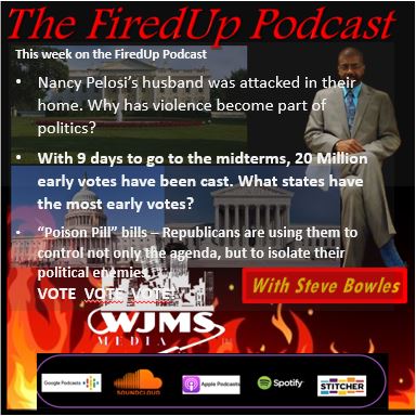 FiredUp Ep 147 - Pelosi, MidTerms, and Bike Lane