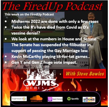 FiredUp Ep 150 - House vs Senate, COVID Deaths by Party and More!