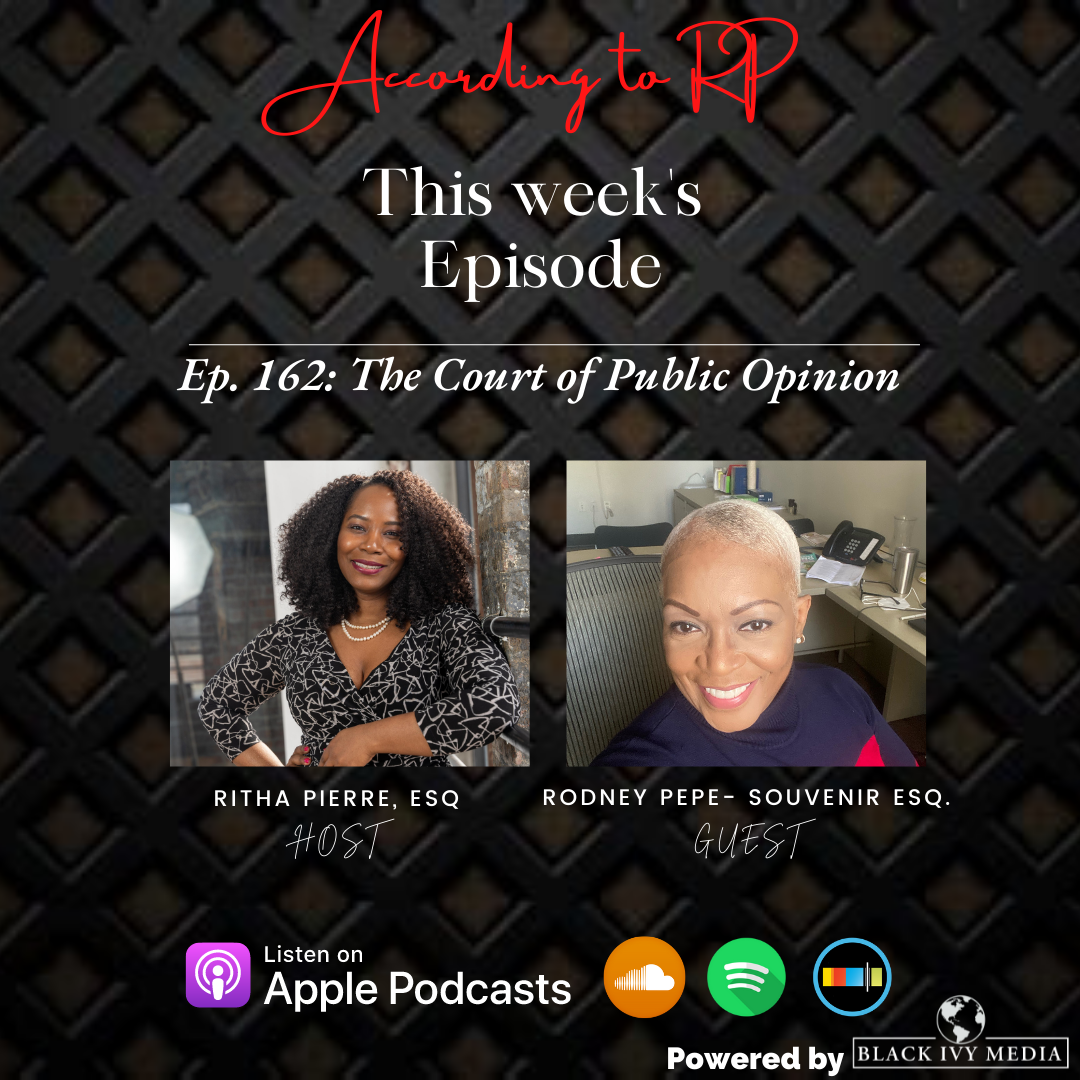 According to RP Ep. 162: The Court of Public Opinion ft. Rodney Pepe- Souvenir