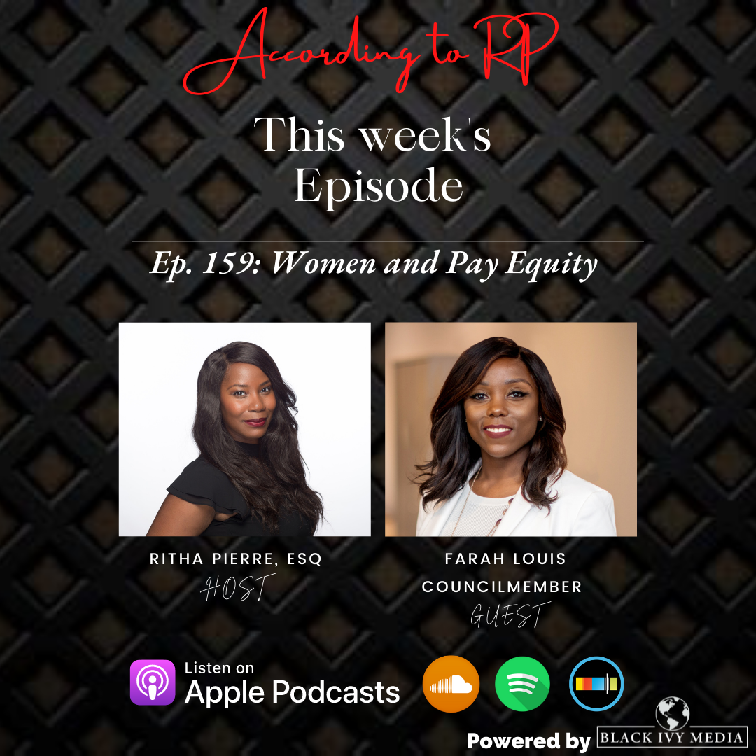 According to RP - Ep. 159: Women and Pay Equity