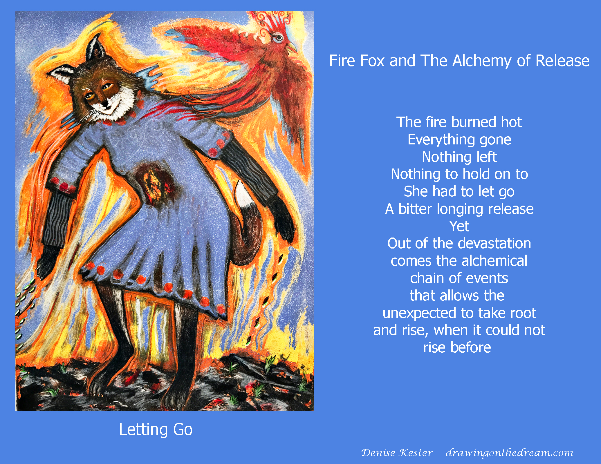 Denise Kester: Fire Fox and The Alchemy of Release