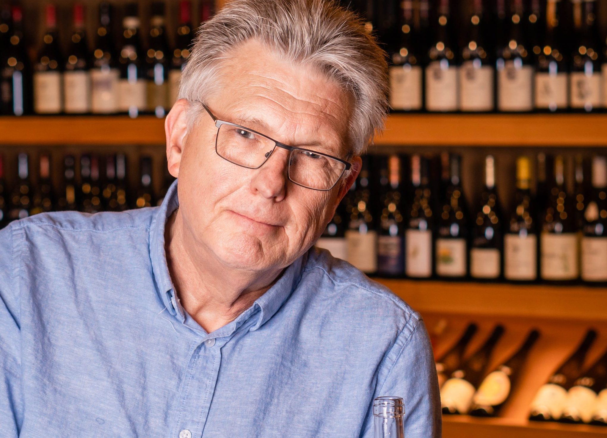 Jim Whitaker of the Ashland Wine Cellar