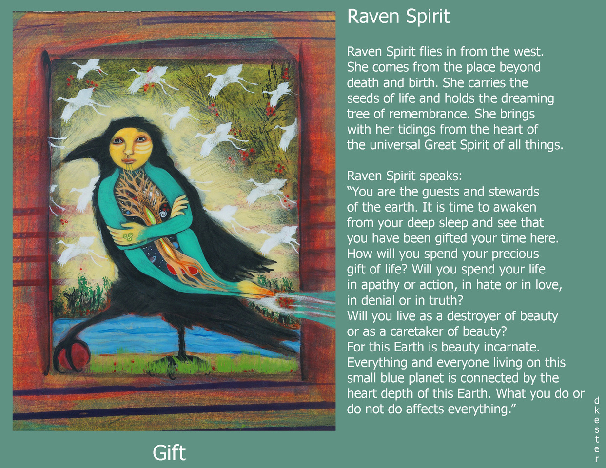 Denise Kester: Raven Spirit