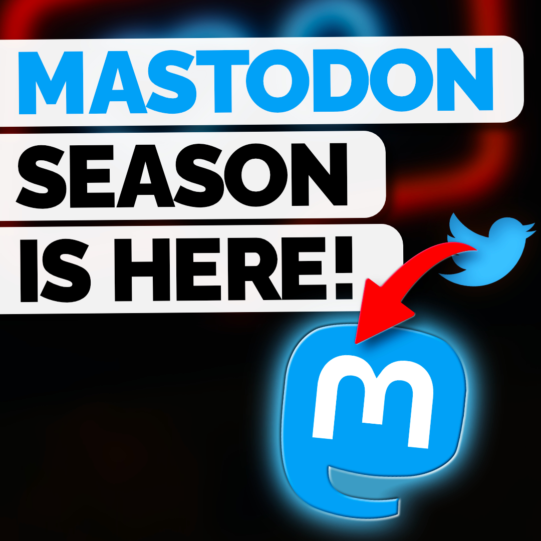 Twitter Users Are Fleeing to Mastodon! - SR109