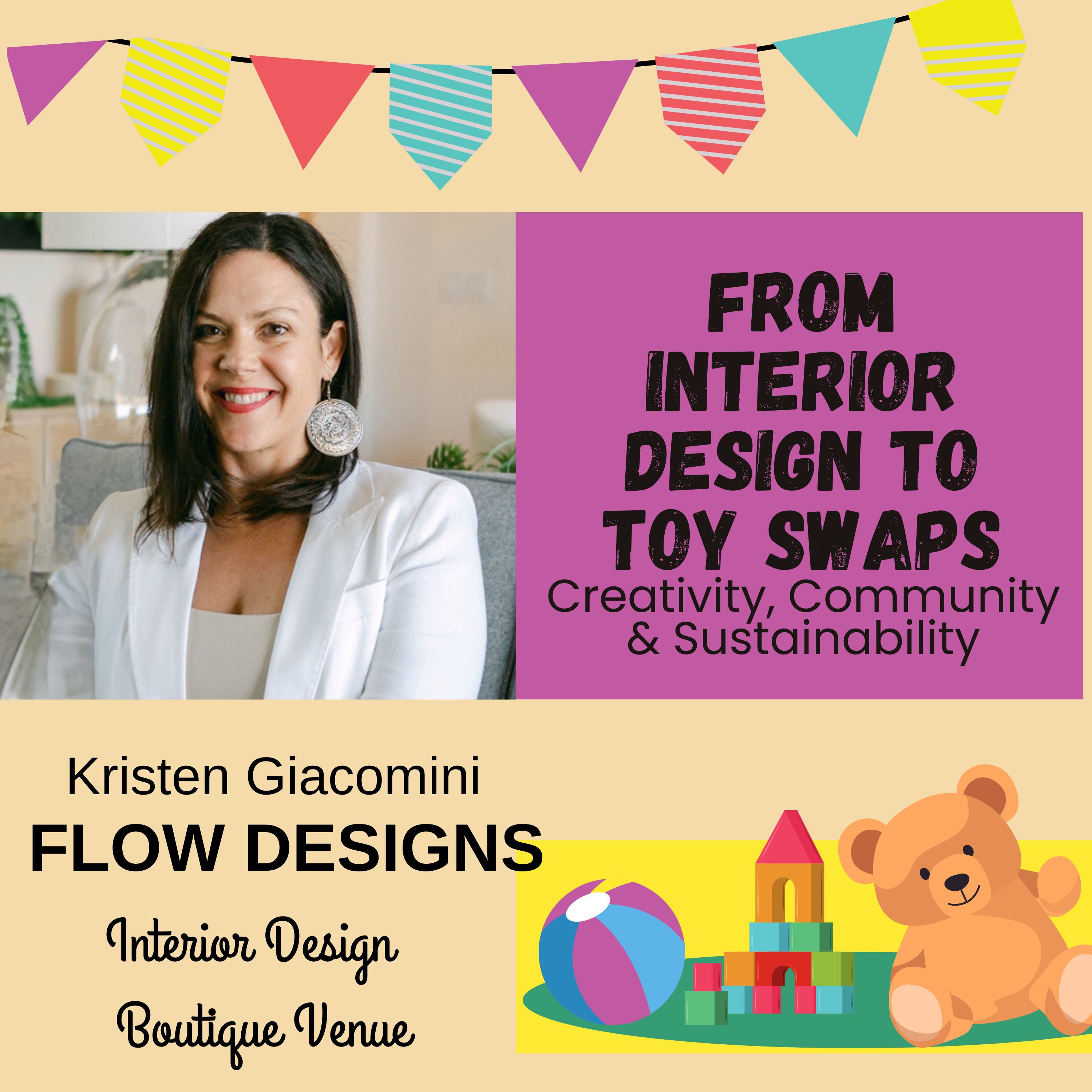 From Interior Design to Toy Swaps: Kristen Giacomini on Creativity, Community, and Sustainability