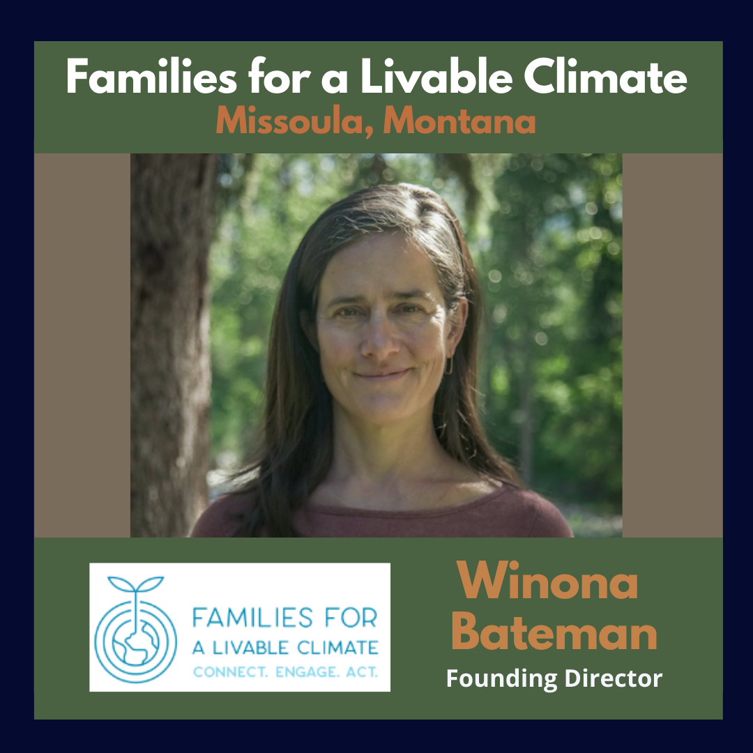 Families for a Livable Climate – Winona Bateman, Founding Director