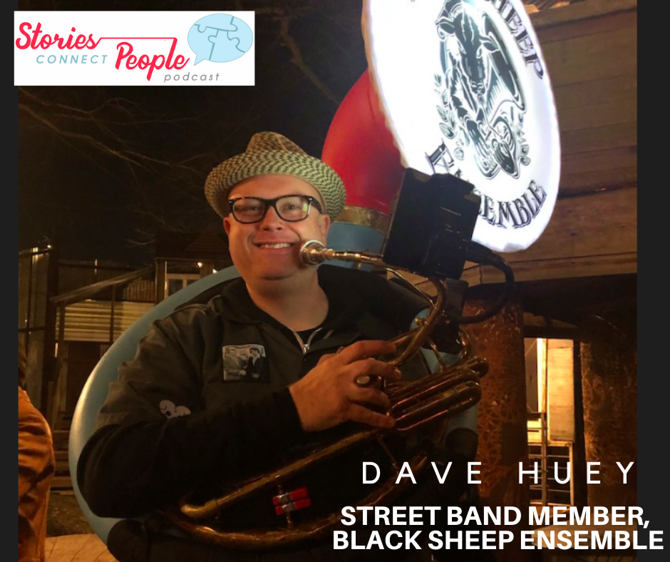 Music Brings A Crowd to Life - Dave Huey, Black Sheep Ensemble Street Band