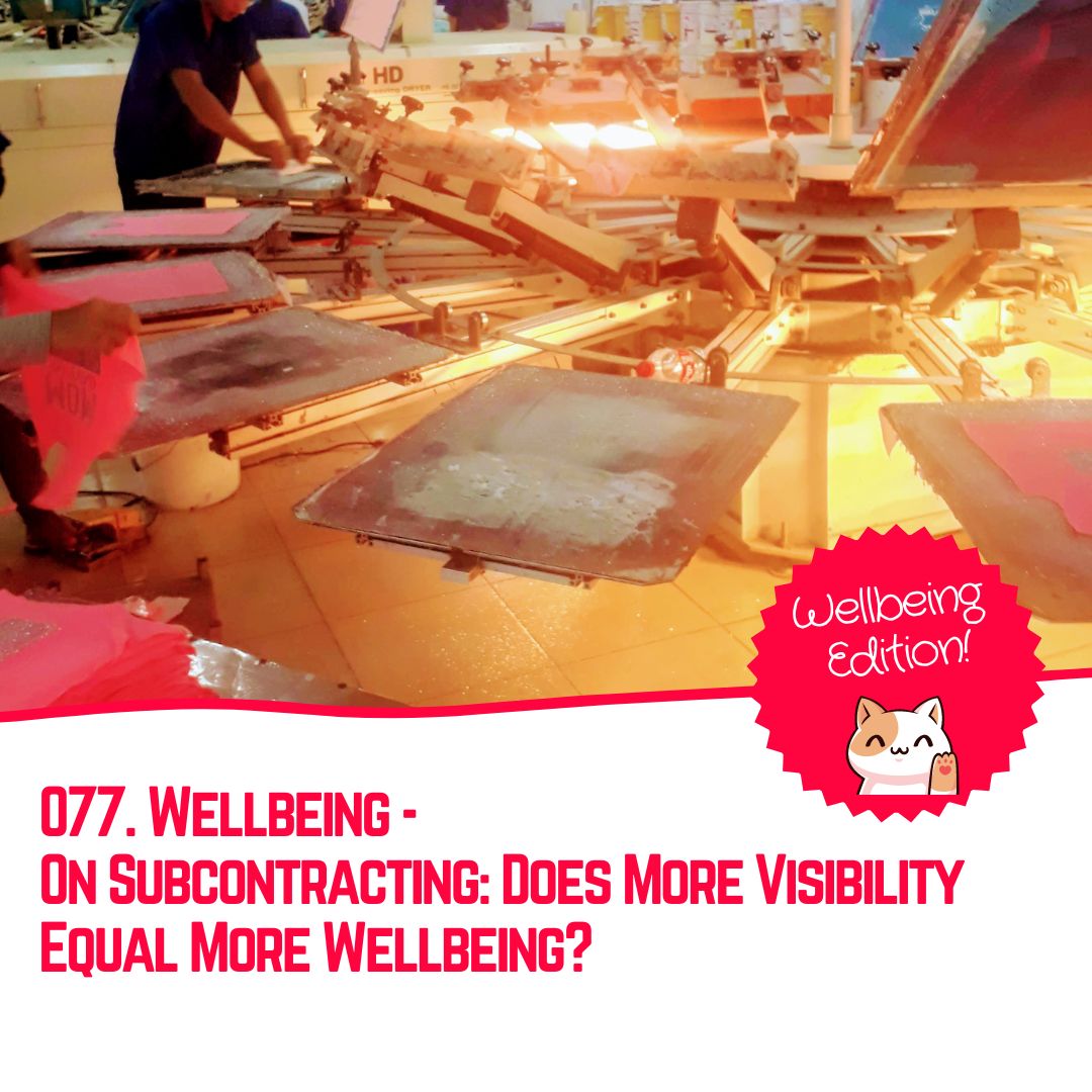 077. Wellbeing – On Subcontracting: Does More Visibility Equal More Wellbeing?