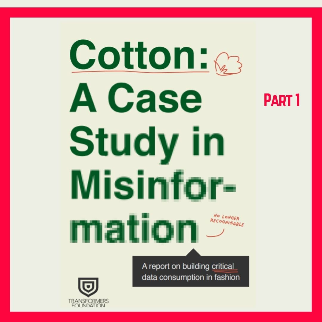 073. Manufactured x Transformers Foundation: Marzia Lanfranchi & Elizabeth Cline on Misinformation, Cotton, and the Need for Nuanced Stories (Part 1)