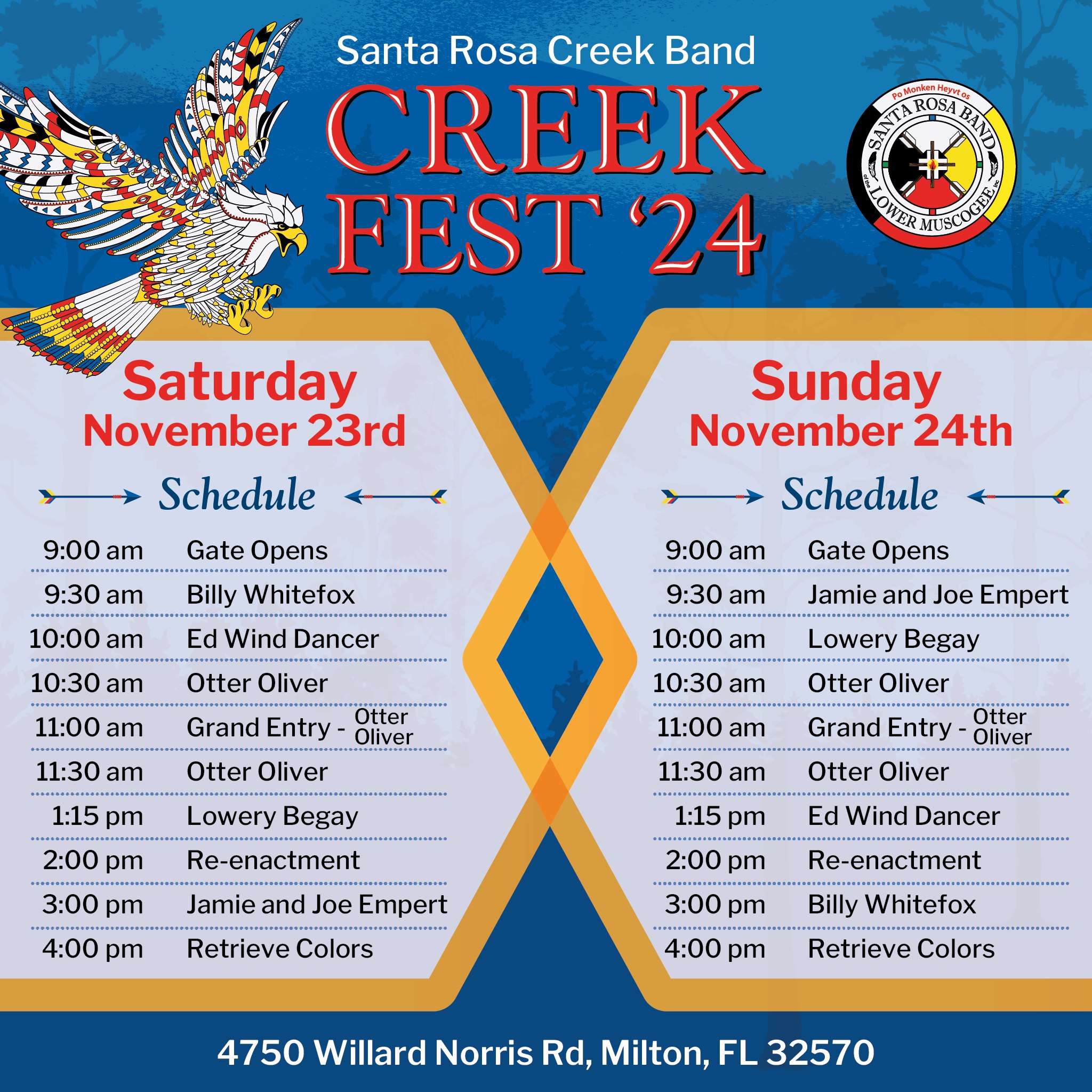 11/18/2024 Creek Fest 2024