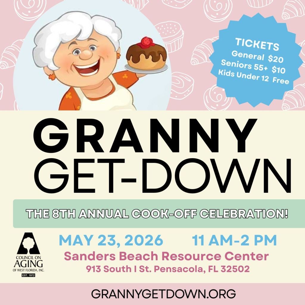 05/19/2026  8th Annual "Granny Get Down" Cook-off with Council on Aging of West Florida