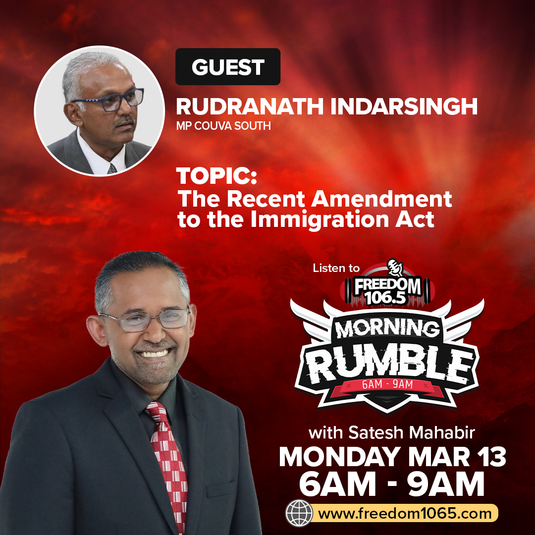 Morning Rumble &#8211; The Recent Amendment to the Immigration Act
