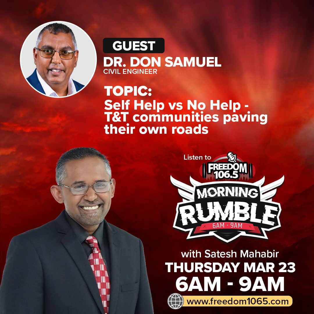 MORNING RUMBLE &#8211; CIVIL ENGINEER &#8211; DR.DON SAMUEL &#8211; SELF HELP VS NO HELP