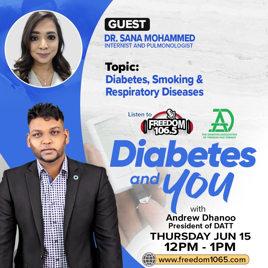 DIABETES AND YOU- DIABETES,SMOKING & RESPIRATORY DISEASES