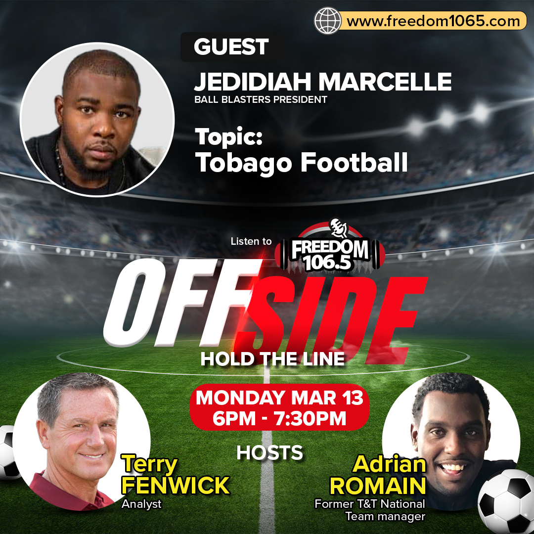 OFF SIDE – Tobago Football