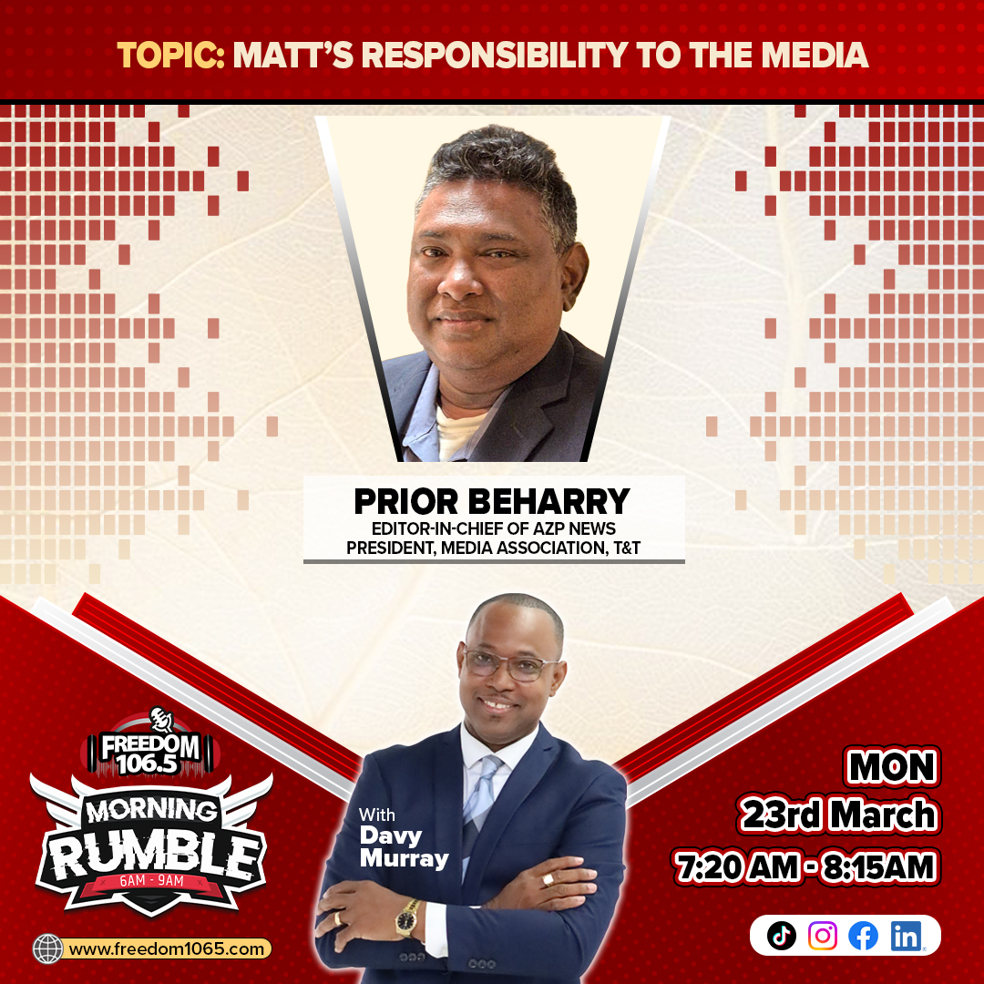 MATT'S RESPONSIBILITY TO THE MEDIA