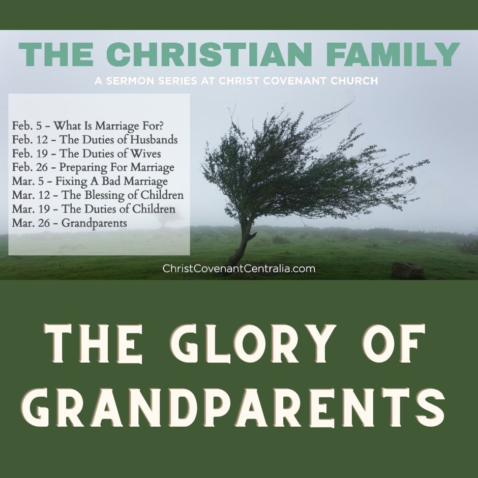 Ep 131 - The Christian Family Part 8 - The Glory of Grandparents | Les Doyle
