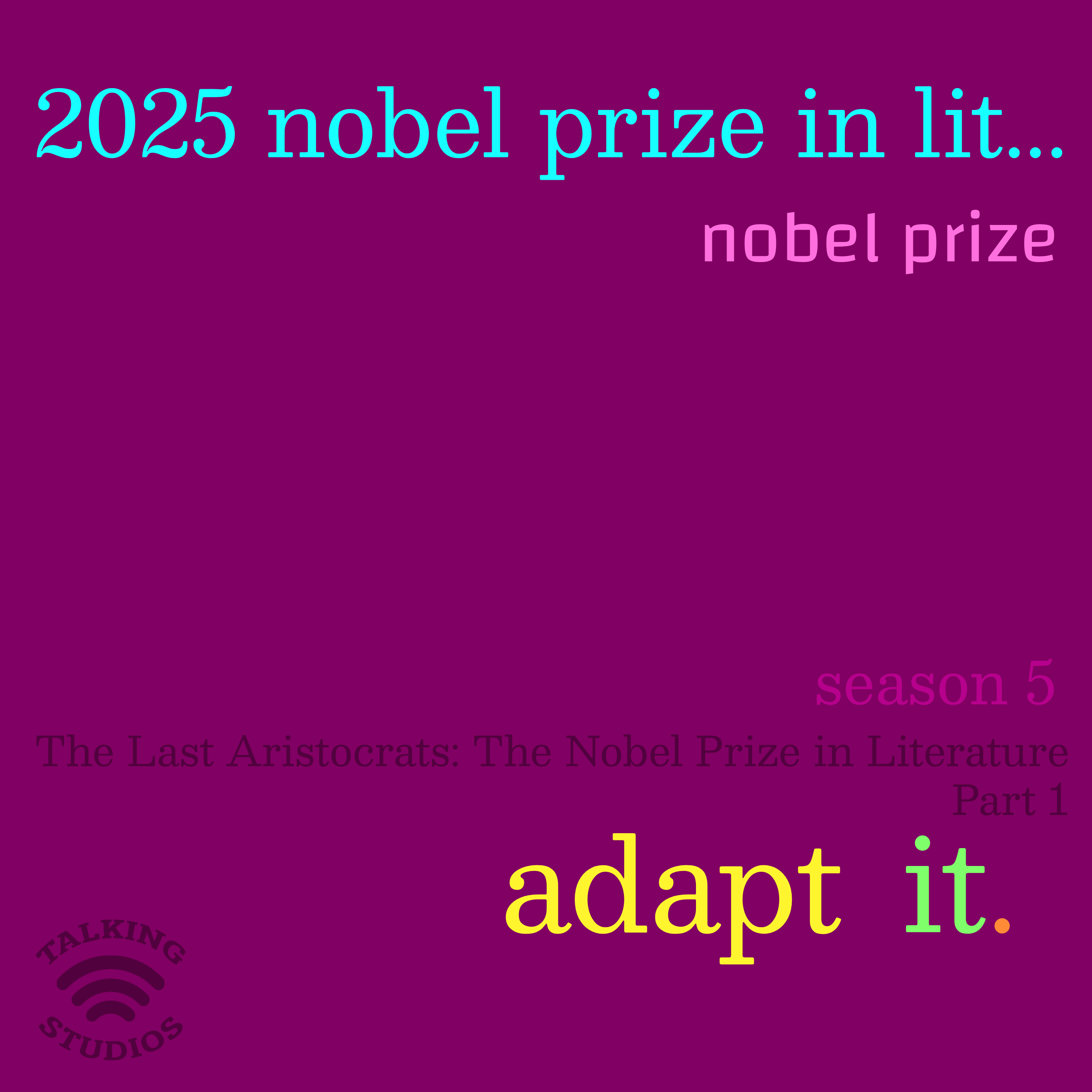 B01. 2025 Nobel Prize in Literature