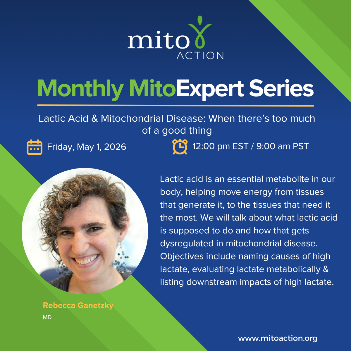 Lactic Acid & Mitochondrial Disease: When there’s too much of a good thing