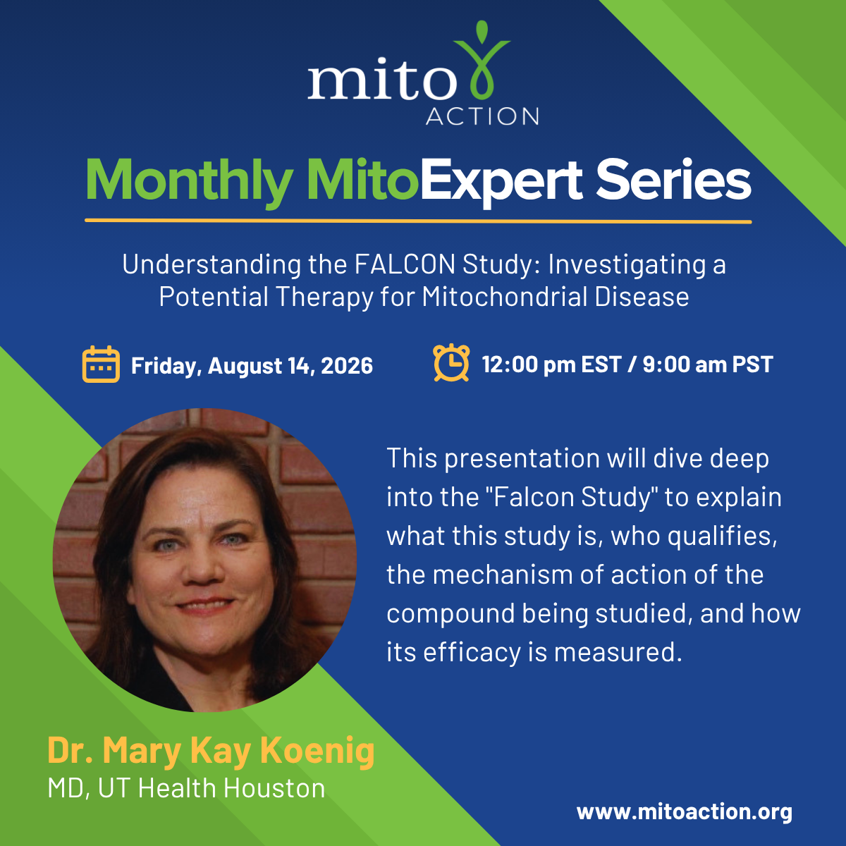 Understanding the FALCON Study: Investigating a Potential Therapy for Mitochondrial Disease