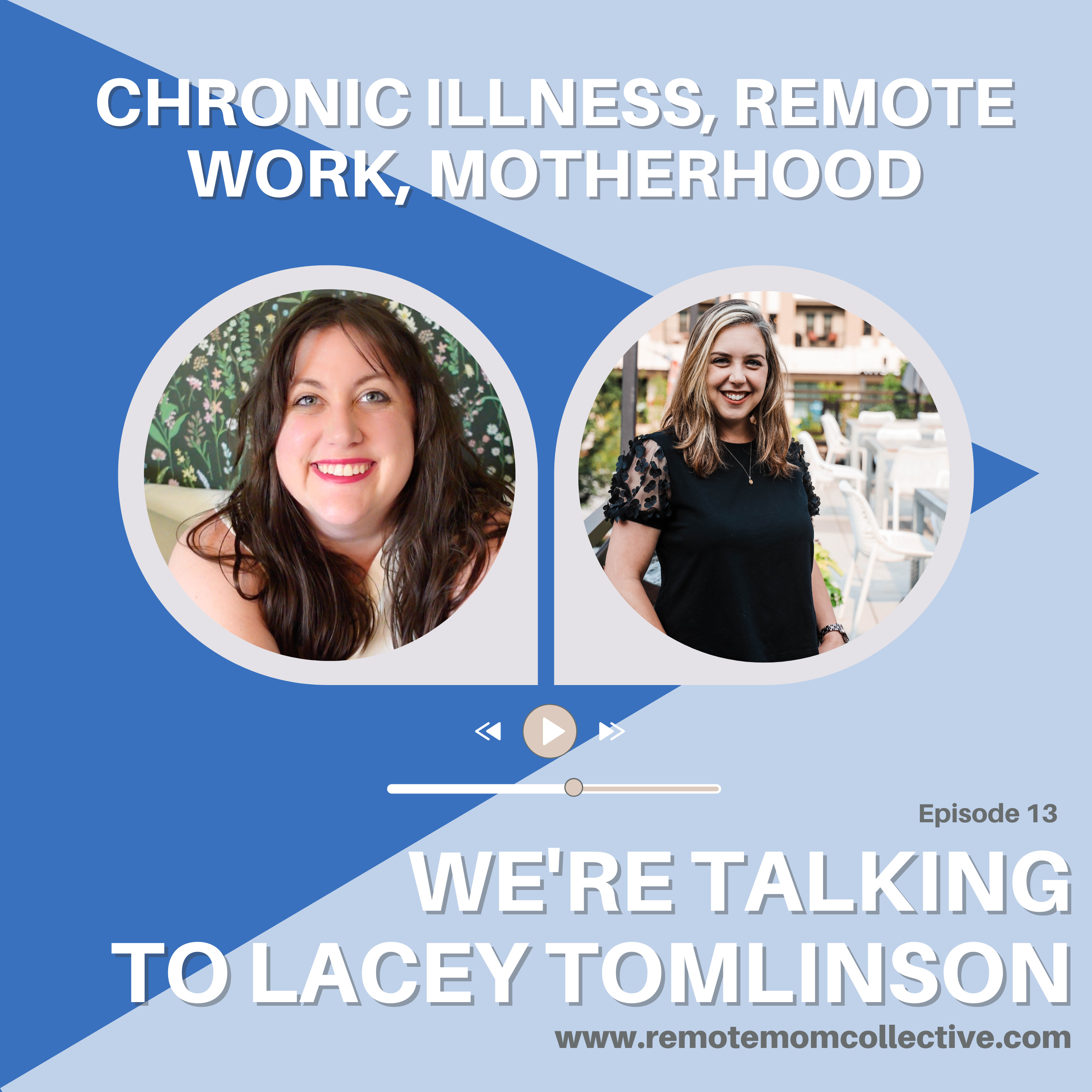 Chronic Illness, Remote Work, Motherhood, and attempting to make it all work w/ Lacey Tomlinson