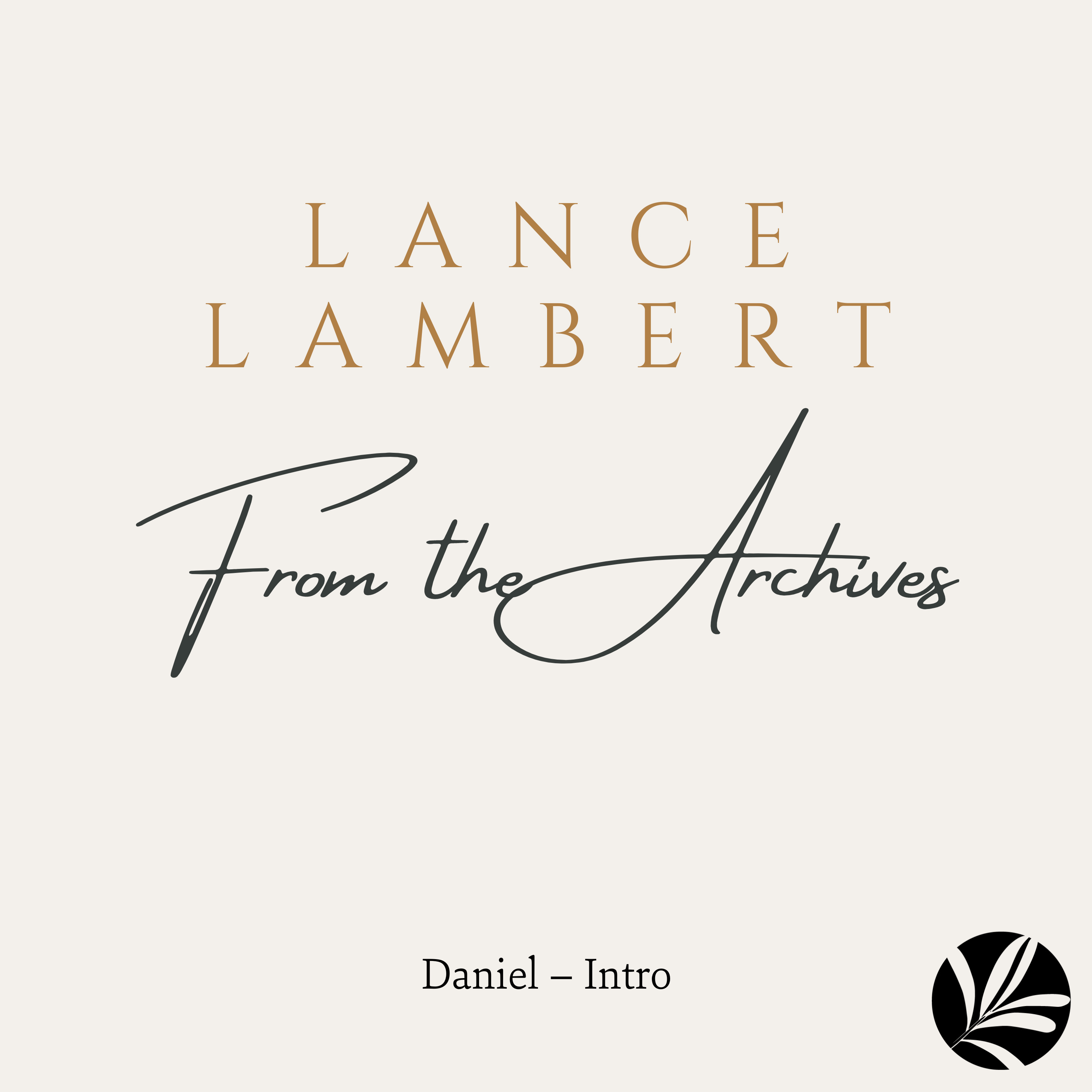 Daniel – Intro