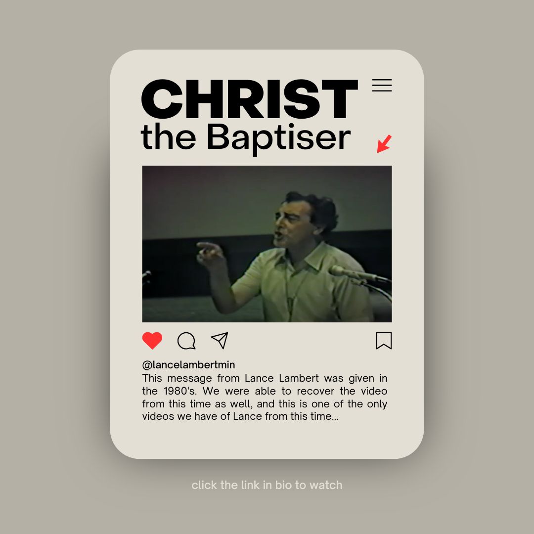 Lance Lambert Ministries Podcast