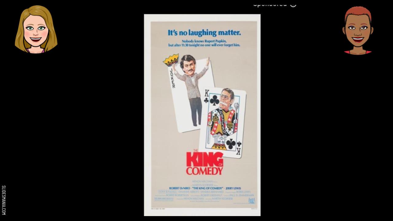 Martin Scorceses's "The King of Comedy" (1982) Predicted Social Media?