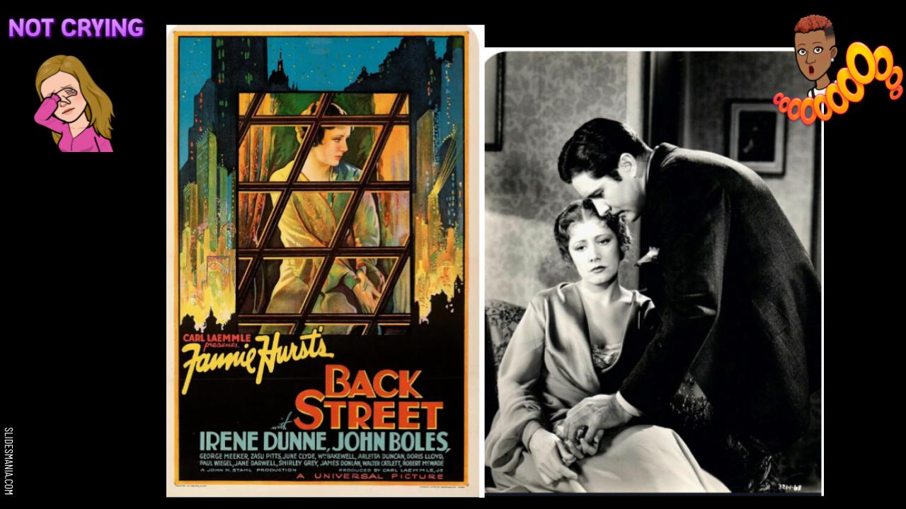 Kept Woman Blues II: "Back Street" (1932)