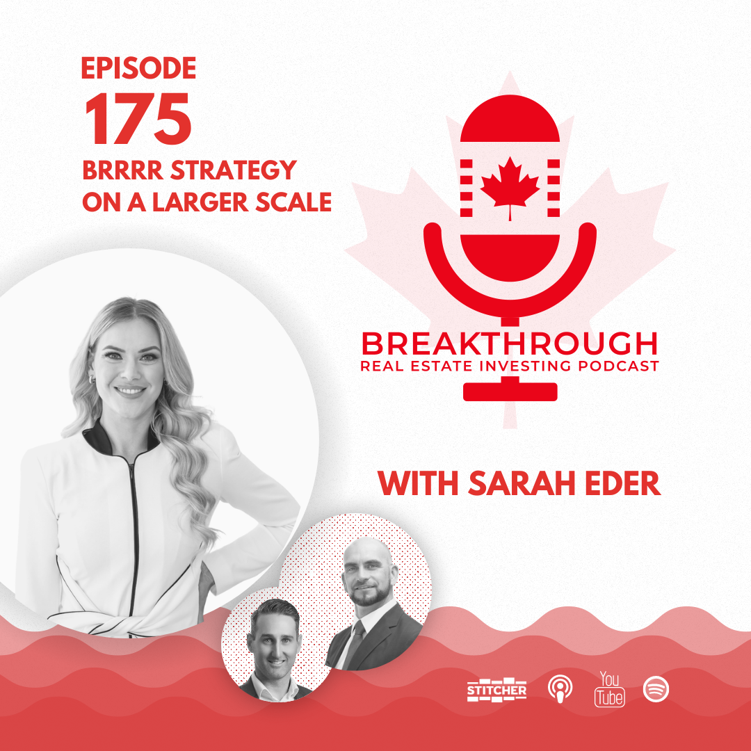 Episode #175 - BRRRR strategy on a larger scale with Sarah Eder