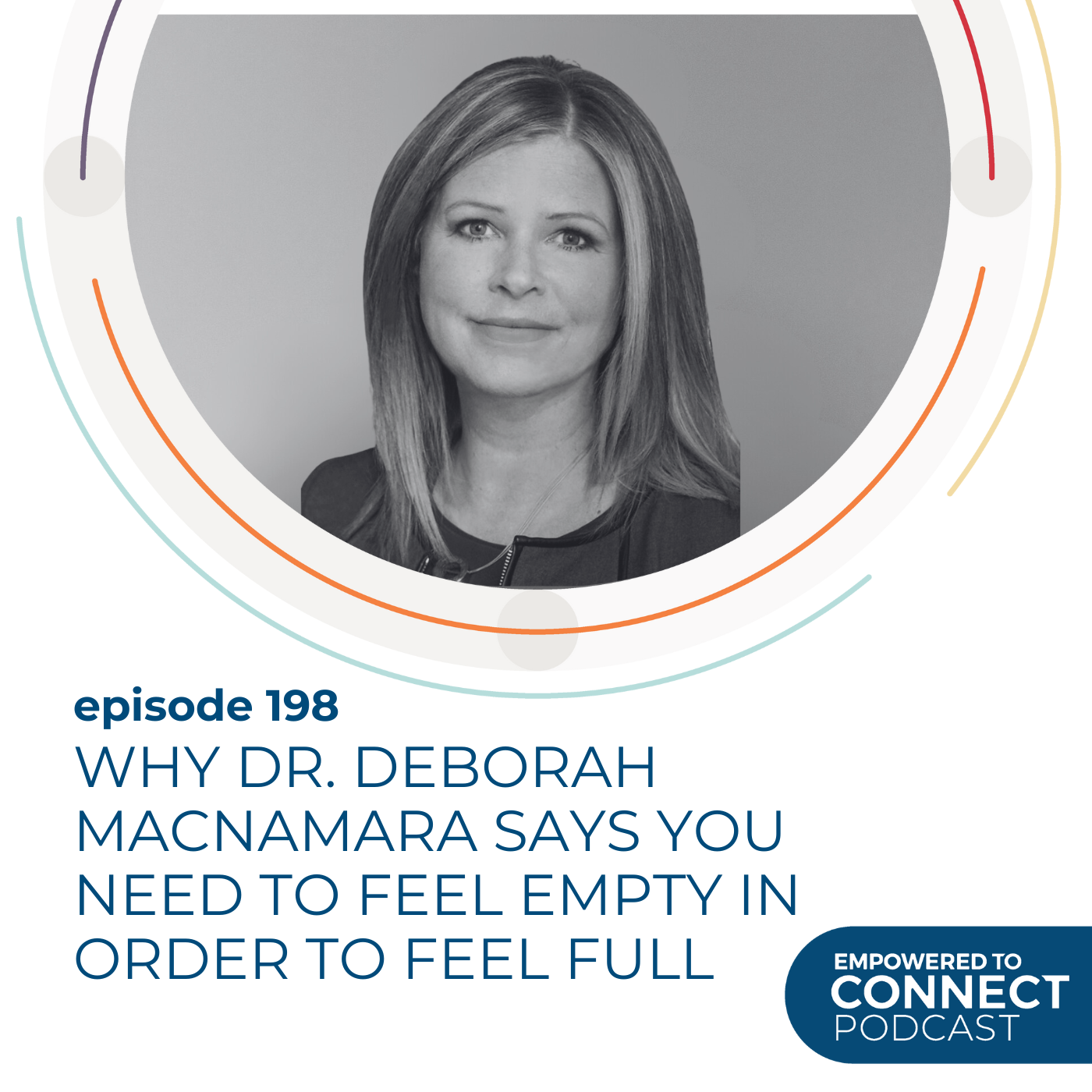 [E198] Why Dr. Deborah MacNamara Says You Need to Feel Empty In Order to Feel Full