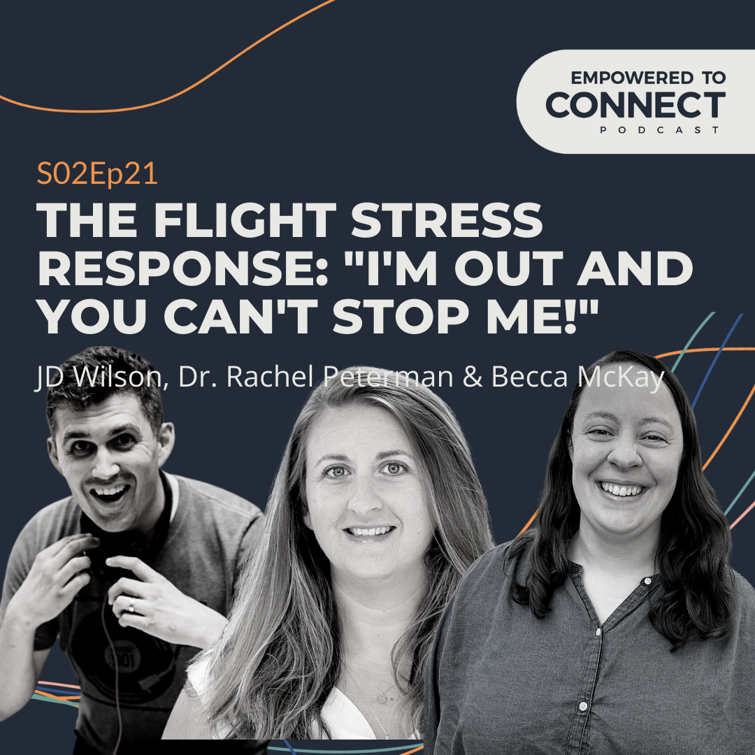 The Flight Stress Response: "I'm Out and You Can't Stop Me!"