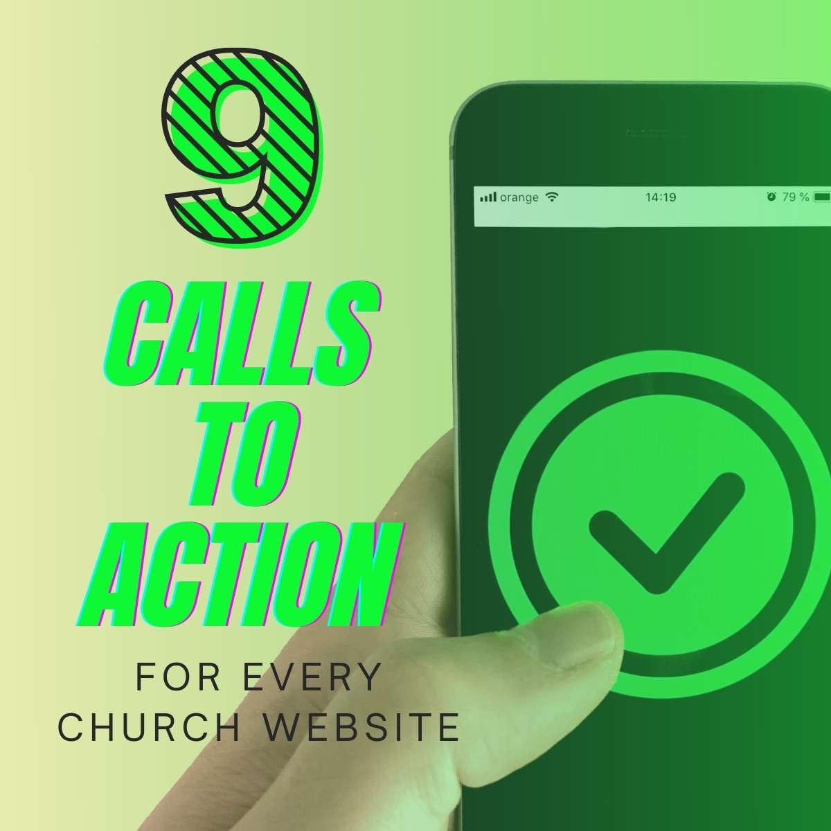 9 Calls To Action Every Church Website Needs