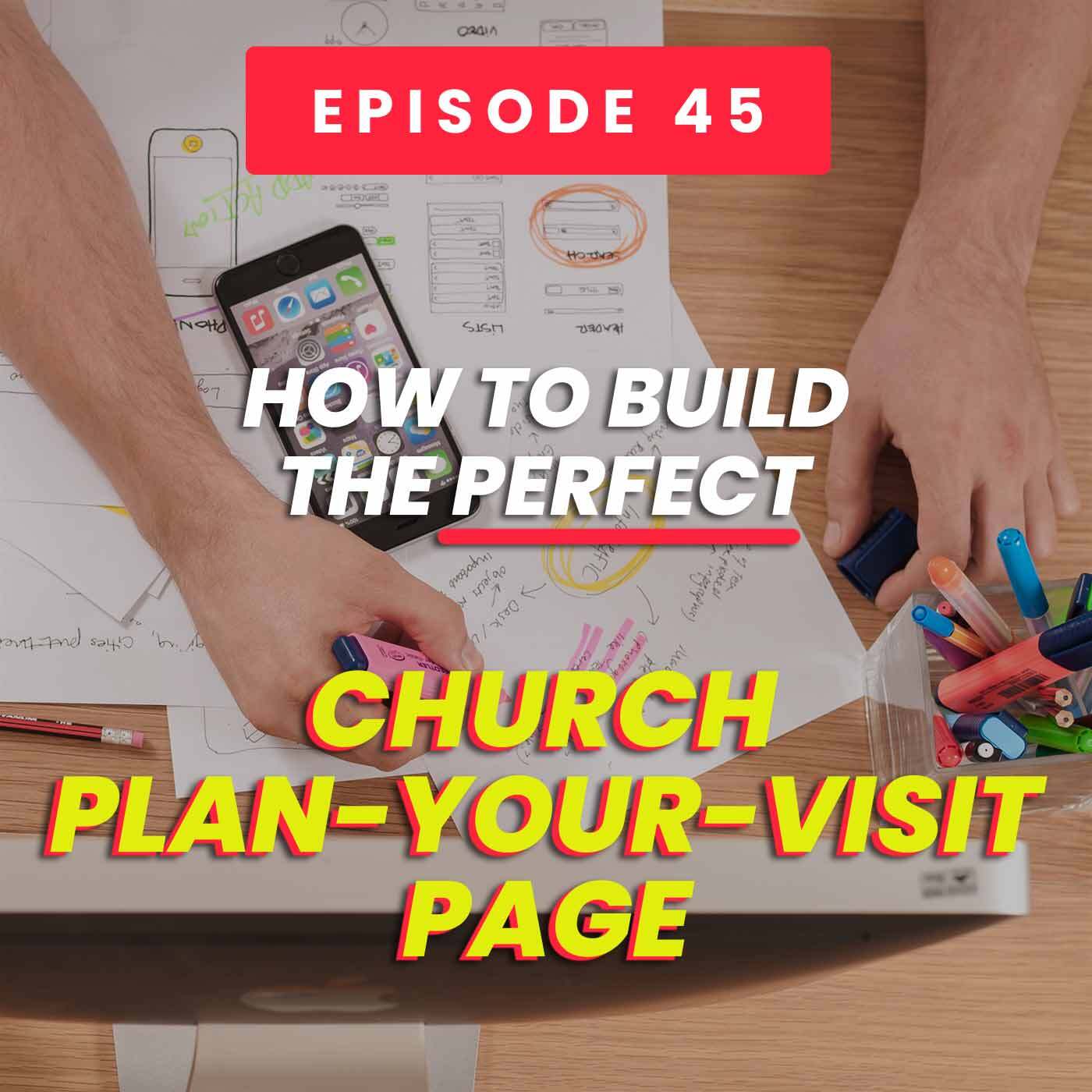 How To Build The Perfect Church Plan-Your-Visit Page