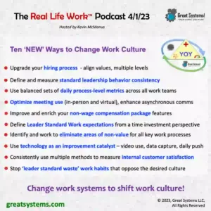 How to Change a Work Culture Podcast